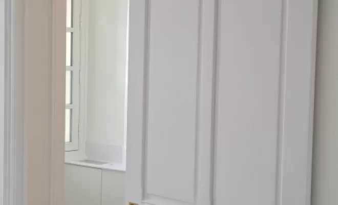 Création d'une porte coulissante