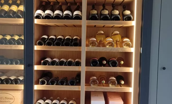 Meuble range bouteilles