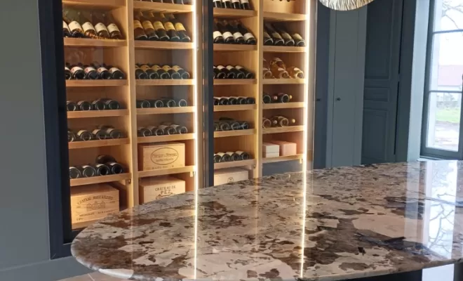 Cave à vin chêne sur mesure 