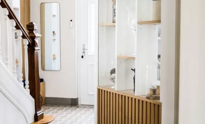 Création d'étagères en bois, Vichy, Cuisine Desnoyer