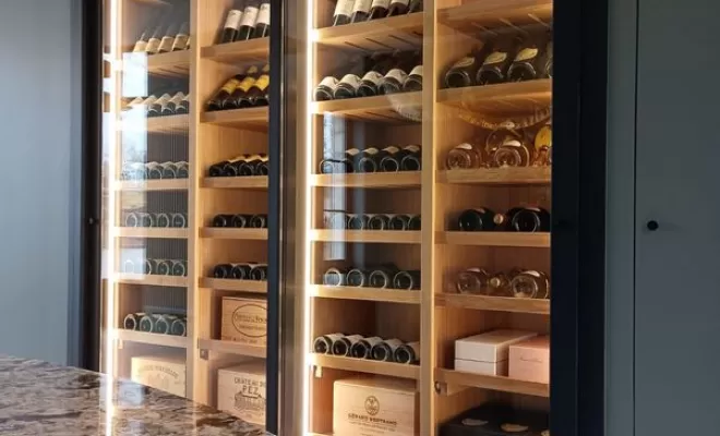 Création d'étagères en bois, Vichy, Cuisine Desnoyer